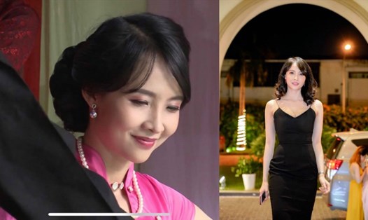 Lucy Như Thảo thủ vai "mỹ nhân Tây Đô" trong Dâu bể đường trần. Ảnh: NSCC