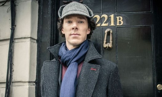 Nam diễn viên Benedict Cumberbatch trong vai Sherlock Holmes. Ảnh: Mnet.