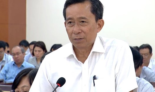 Ông Trương Văn Lắm - Giám đốc Sở Nội vụ TPHCM.   Ảnh: Minh Quân