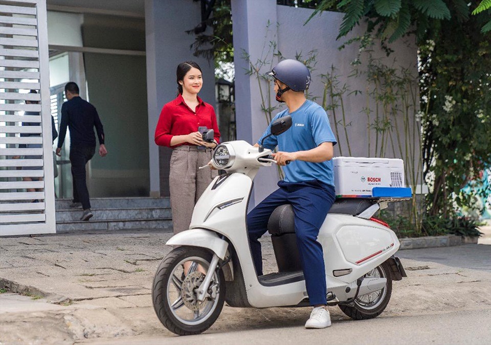 Dự án vận chuyển sữa mẹ từ nơi mẹ làm việc về nhà cho bé mang tên Milky Way vừa được Bosch Việt Nam công bố.