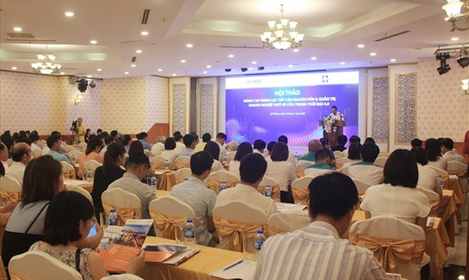 Hội thảo do SHB và VinaSMEs phối hợp tổ chức đã thu hút đông đảo sự quan tâm của doanh nghiệp trên địa bàn thành phố Hải Phòng.