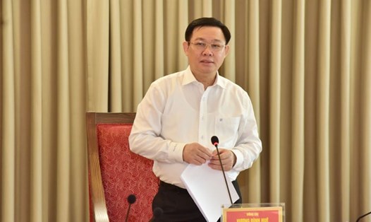 Bí thư Hà Nội chủ trì hội nghị ngày 24.7. Ảnh: hanoi.gov