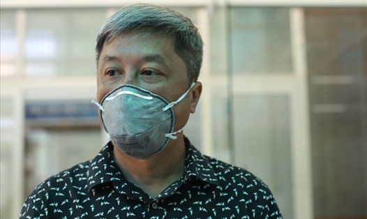 Thứ trưởng Bộ Y tế Nguyễn Trường Sơn đã có cuộc làm việc tại Đà Nẵng. Ảnh: Thuỳ Trang