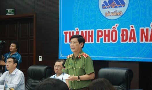 Trung tướng Nguyễn Văn Sơn - Uỷ viên Thường vụ Đảng uỷ Công an Trung ương, Thứ trưởng Bộ Công an. Ảnh: Thùy Trang