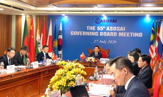 Kiểm toán Nhà nước Việt Nam chủ trì cuộc họp trực tuyến.