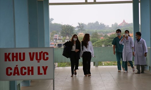 Điểm cách ly tập trung ở Bệnh viện Chuyên khoa Lao và Bệnh phổi tỉnh Quảng Trị. Ảnh: Hưng Thơ.