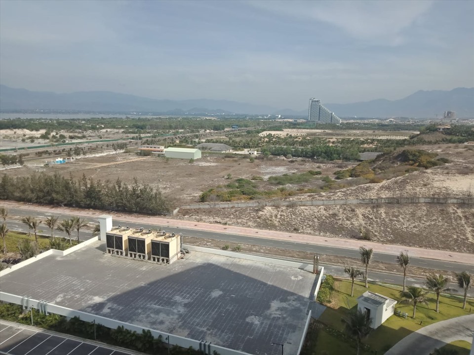 Nhiều dự án ở Bãi Dài, Khánh Hòa chậm tiến độ do ảnh hưởng của thanh tra và vi phạm về đất đai. Ảnh: Nhiệt Băng