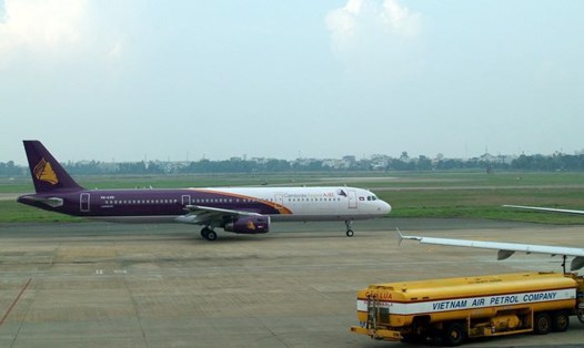 Từ năm 2013 đến nay, hãng hàng không Cambodia Angkor Air (CCA) liên tục 
bị lỗ. Ảnh: VGT