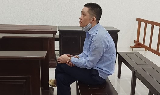 Bị cáo Nguyễn Văn Trường tại phiên tòa. Ảnh: V.Dũng.
