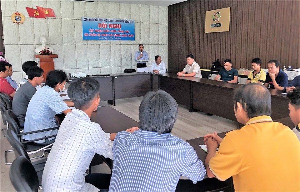 Quang cảnh buổi tập huấn. Ảnh: Thanh Thanh