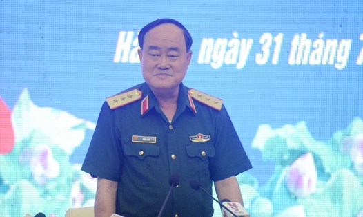 Thượng tướng Trần Đơn - Thứ trưởng Bộ Quốc phòng. Ảnh T.A