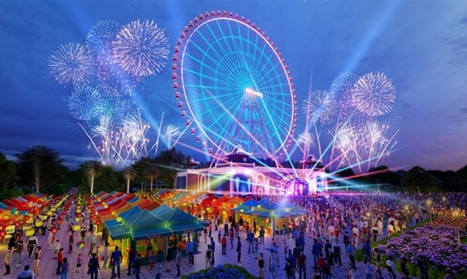 Công viên Châu Á tại Đà Nẵng. Ảnh: Minh Phương.