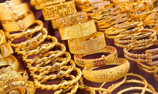 Ngày 7.7, giá vàng thế giới đang giao dịch quanh ngưỡng 1.786 USD/ounce. Ảnh: Getty