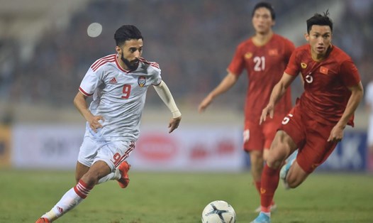 Đội tuyển UAE lên kế hoạch hội quân sớm với mục tiêu soán ngôi đầu tại bảng G của tuyển Việt Nam. Ảnh: T.L