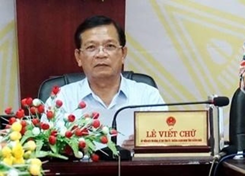 Ông Lê Viết Chữ có quyết định thôi giữ chức Bí thư Tỉnh ủy Quảng Ngãi