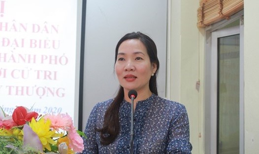 Bà Nguyễn Thị Hạnh. Ảnh: Hồng Phương