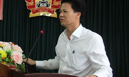Bí thư Quận uỷ Hà Đông Lê Cường.