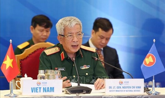 Thượng tướng Nguyễn Chí Vịnh, Thứ trưởng Bộ Quốc phòng. Ảnh: TTXVN.