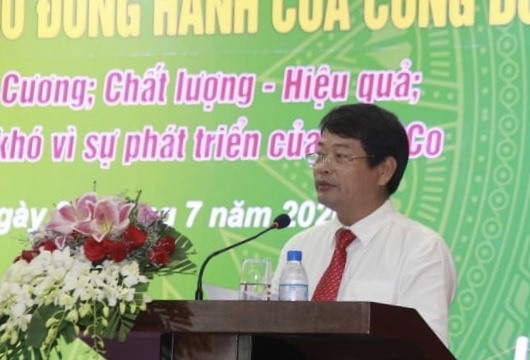 Chủ tịch Công đoàn PVFCCo Tống Xuân Phong. Ảnh: CĐ DKVN