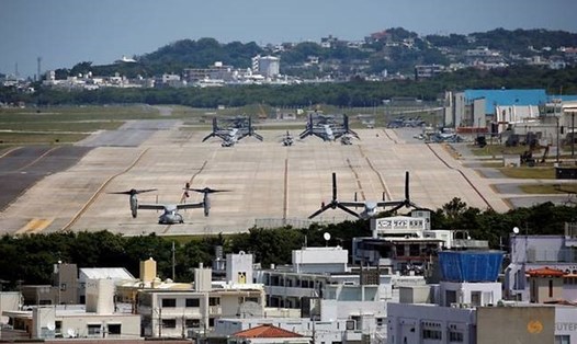 Trong số ca COVID-19 ở Okinawa, Nhật Bản có phần lớn là binh sĩ Mỹ đồn trú tại đây. Ảnh: Reuters.