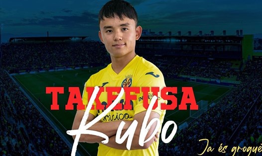 Takefusa Kubo tiếp tục hành trình tu nghiệp tại Villarreal. Ảnh: Villarreal FC
