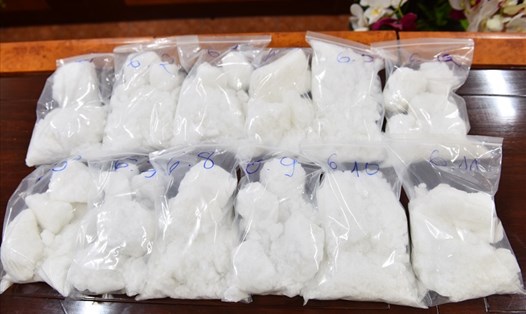 40kg ma túy bị thu giữ của người đàn ông Hàn Quốc. Ảnh cơ quan công an.
