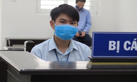 Bị cáo Nguyễn Minh Quang tại phiên tòa phúc thẩm. Ảnh: V.Dũng.