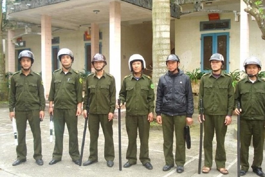 Lực lượng Công an xã sẽ có thêm trách nhiệm trong thời gian tới. Ảnh: LĐO.