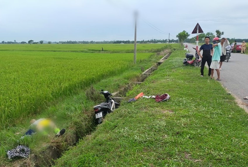 Hiện trường phát hiện thi thể nạn nhân. Ảnh: LSĐ.