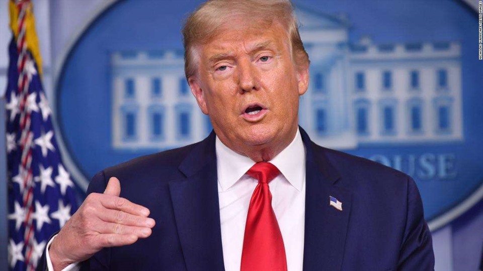 Tổng thống Donald Trump. Ảnh: AFP