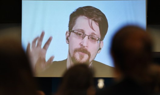 Edward Snowden. Ảnh: AFP