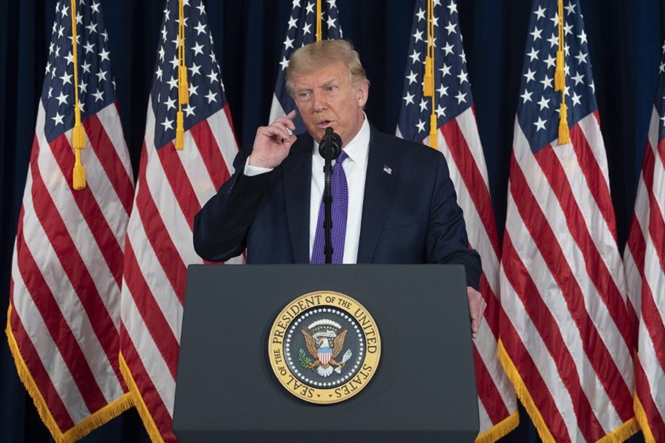 Tổng thống Mỹ Donald Trump. Ảnh: AFP