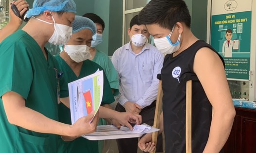 Thêm 9 bệnh nhân mắc COVID-19 tại Đà Nẵng được công bố khỏi bệnh. Ảnh: Hoà Vang