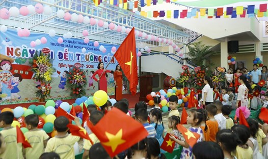 Năm nay, học sinh cả nước sẽ đồng loạt khai giảng vào ngày 5.9. Ảnh minh họa: Hải Nguyễn