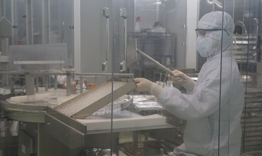 Phòng thí nghiệm nghiên cứu vaccine COVID-19 tại Việt Nam. Ảnh: T.Linh - T.Chân