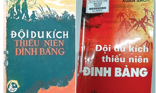 Sách “Đội du kích thiếu niên Đình Bảng”. Ảnh: Baobacninh.com.vn.