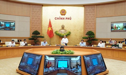 Chính phủ vừa có Nghị quyết phiên họp thường kỳ tháng 7.2020. Ảnh Quang Hiếu.