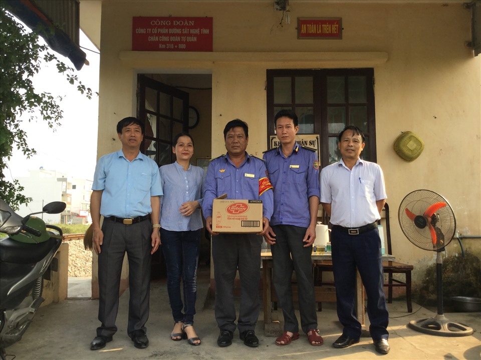 Các cấp Công đoàn Đường sắt luôn quan tâm, hỗ trợ công nhân lao động. Ảnh: CĐ ĐSVN