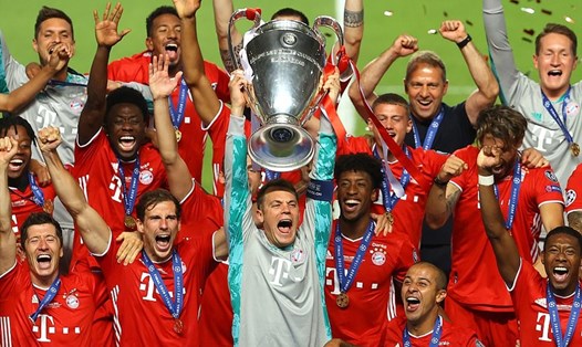 Bayern Munich vừa có lần thứ 6 vô địch Champions League (Cúp C1 Châu Âu). Ảnh: Getty