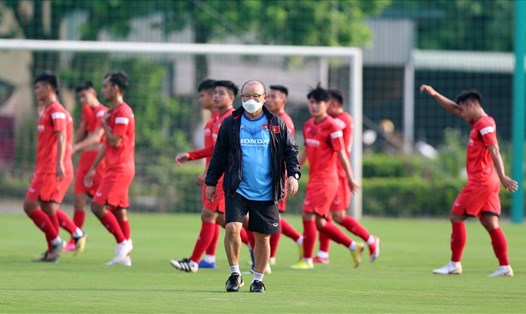 HLV Park Hang-seo đã trải qua 1 tuần làm việc với các cầu thủ U.22 Việt Nam. Ảnh: Hải Đăng