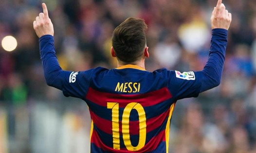 Messi là số 10 vĩ đại ở Barcelona. Ảnh: beinsports