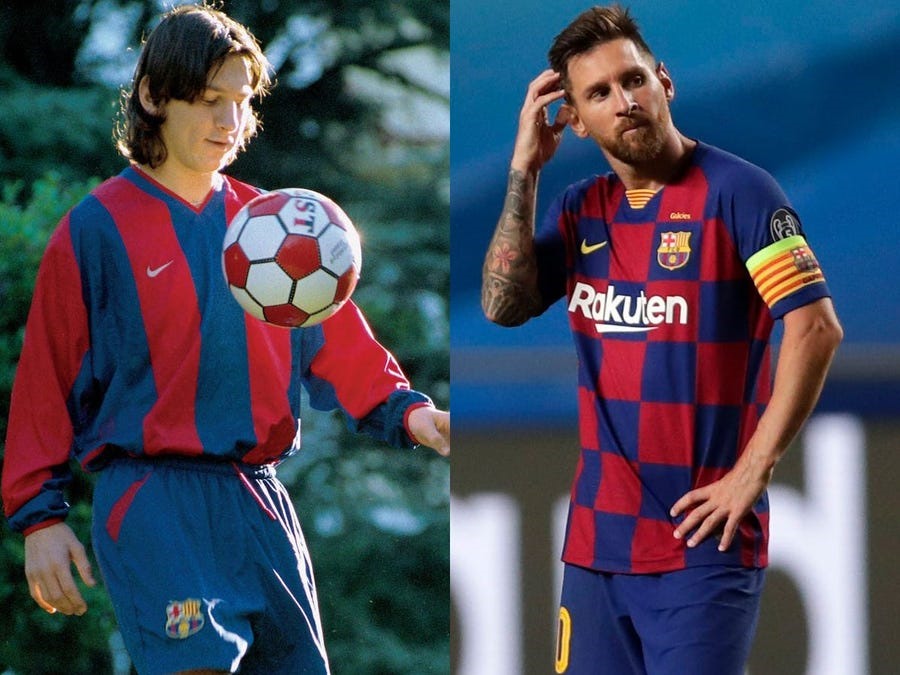 Looking back at the 16-year journey of the legendary Messi at Barca