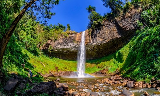 Thác Liêng Nung. Ảnh: Hà Thế Bảo