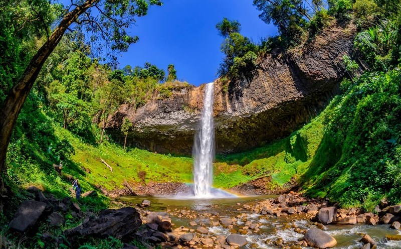 Thác Liêng Nung. Ảnh: Hà Thế Bảo