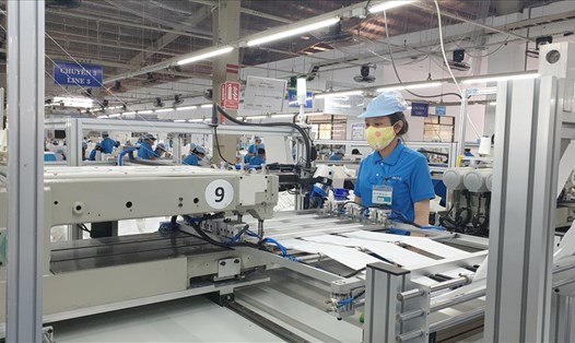 Doanh nghiệp ở Đà Nẵng vẫn cố gắng duy trì sản xuất, đảm bảo việc làm cho người lao động. Ảnh: Thanh Chung