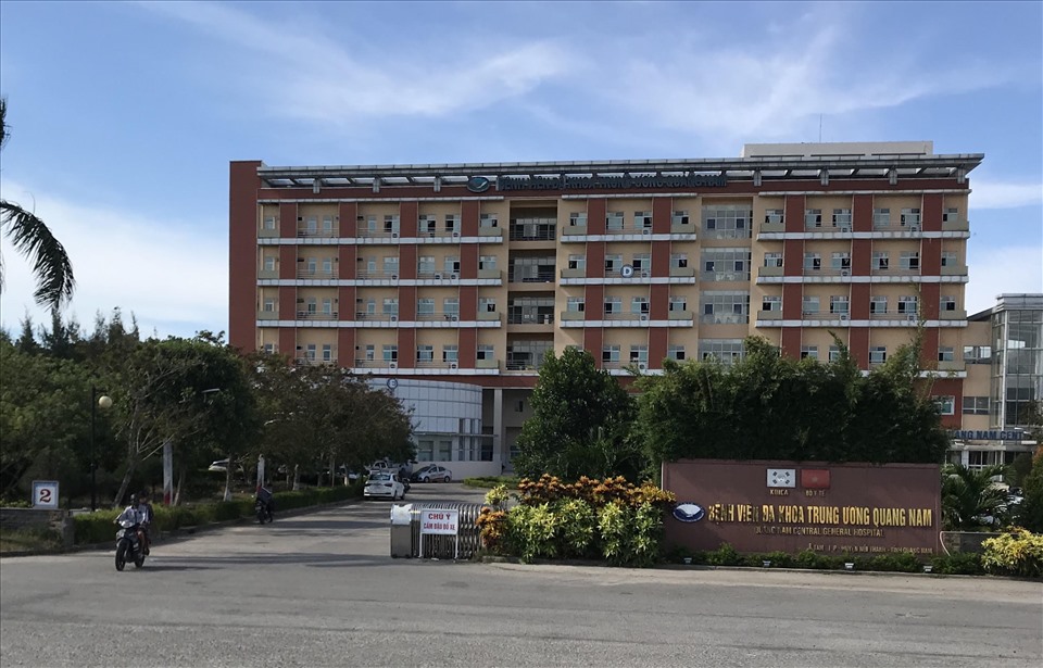 Bệnh viện Đa khoa Trung ương Quảng Nam sẽ là nơi chuyên điều trị cho bệnh nhân mắc COVID-19. Ảnh: Thanh Chung