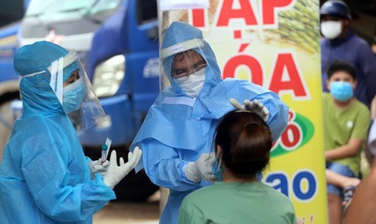 Nhân viên y tế tham gia phòng chống dịch tại Đà Nẵng. Nguồn: Bộ Y tế
