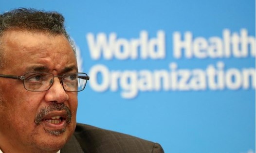 Tổng Giám đốc Tổ chức Y tế Thế giới (WHO) Tedros Adhanom Ghebreyesus. Ảnh: AFP