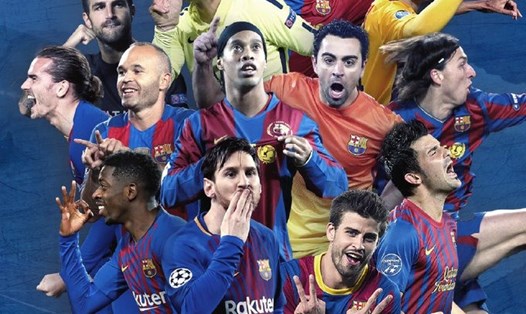 Barcelona có năm thứ 13 liên tiếp lọt vào tứ kết Champions League. Ảnh: Twitter