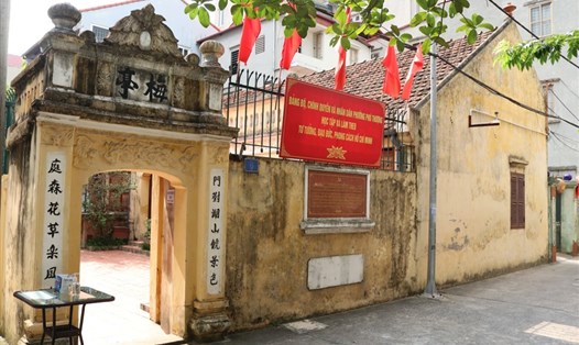 Ngôi nhà đầu tiên đón Bác Hồ từ chiến khu Việt Bắc trở về Hà Nội để chuẩn bị cho Lễ Tuyên ngôn Độc lập năm 1945.